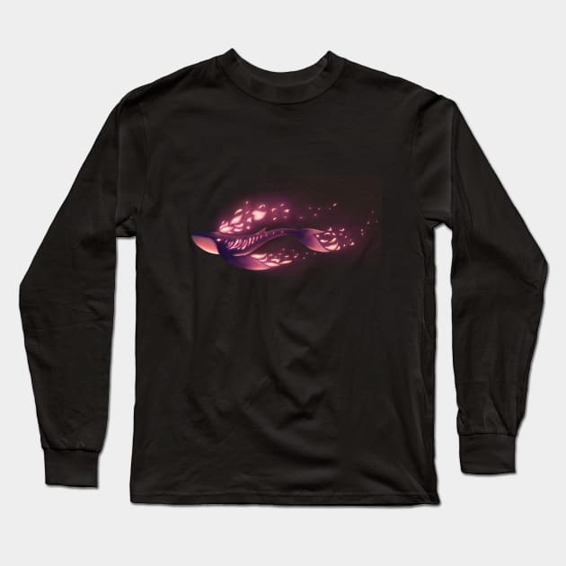 The Ocean God: Transparent Long Sleeve T-Shirt by Castblade